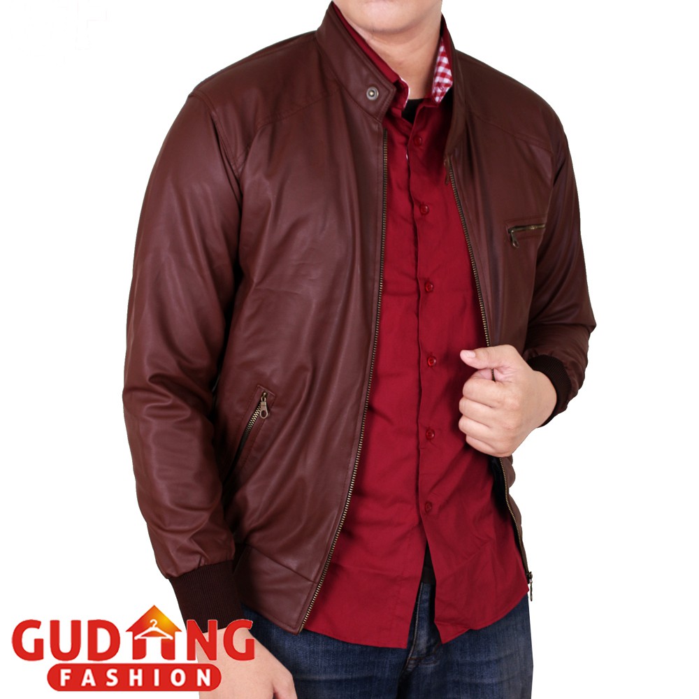 Jaket Oscar Kulit Pria Terbaru JAK 2280