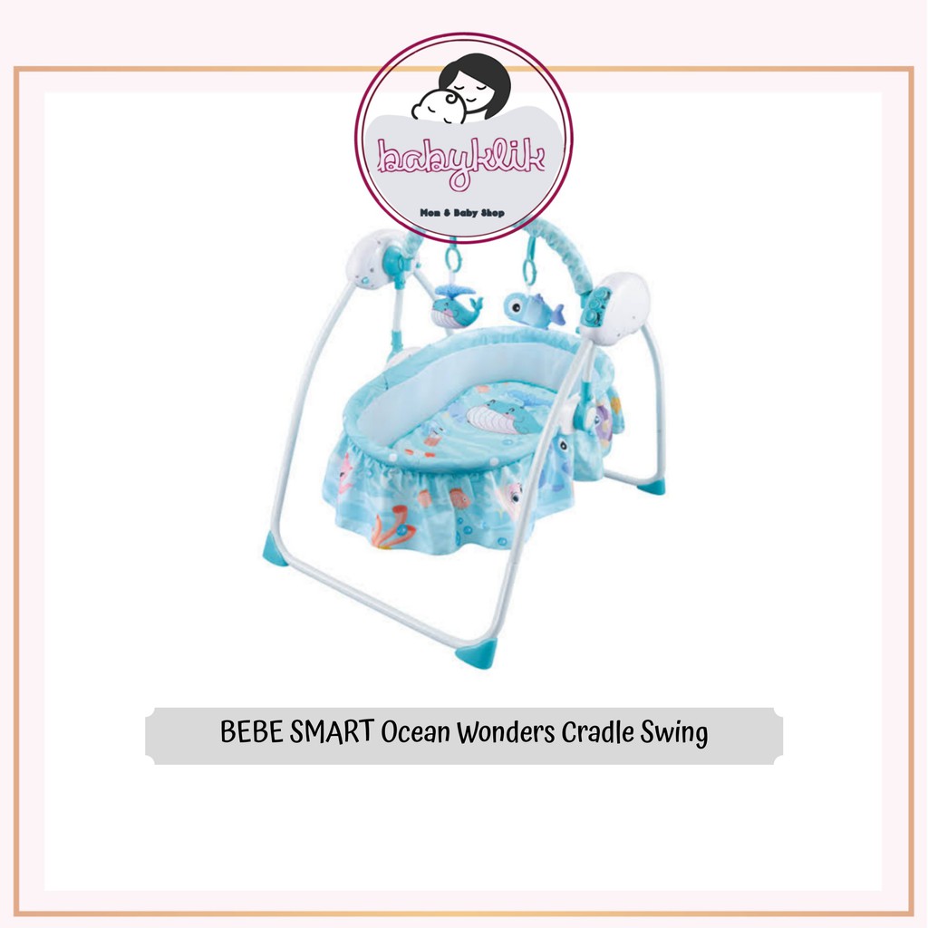 Bebe Smart Ocean Wonders Cradle Swing/ Ranjang Ayunan Mainan Bayi