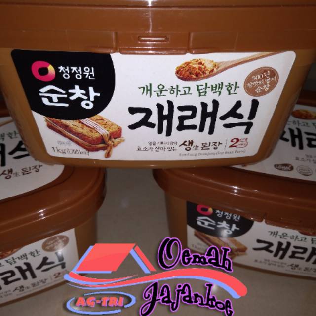 

Tauco Korea doenjang pasta kedelai fermentasi 1Kg