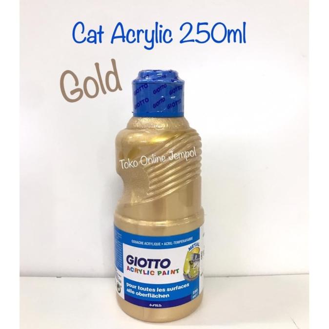 

Atk0796Gt 250Ml Gold Giotto Cat Acrylic Paint Akrilik 533800 Satuan