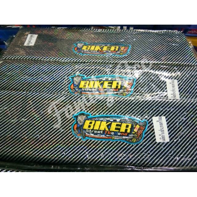 Kulit Jok Carbon Biker Original Sarung Jok Carbon Biker Original Thailand Motor Universal