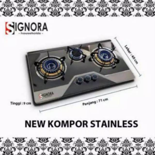 SIGNORA |  KOMPOR TANAM | Kompor portable| kompor keren [ AGEN RESMI SIGNORA]