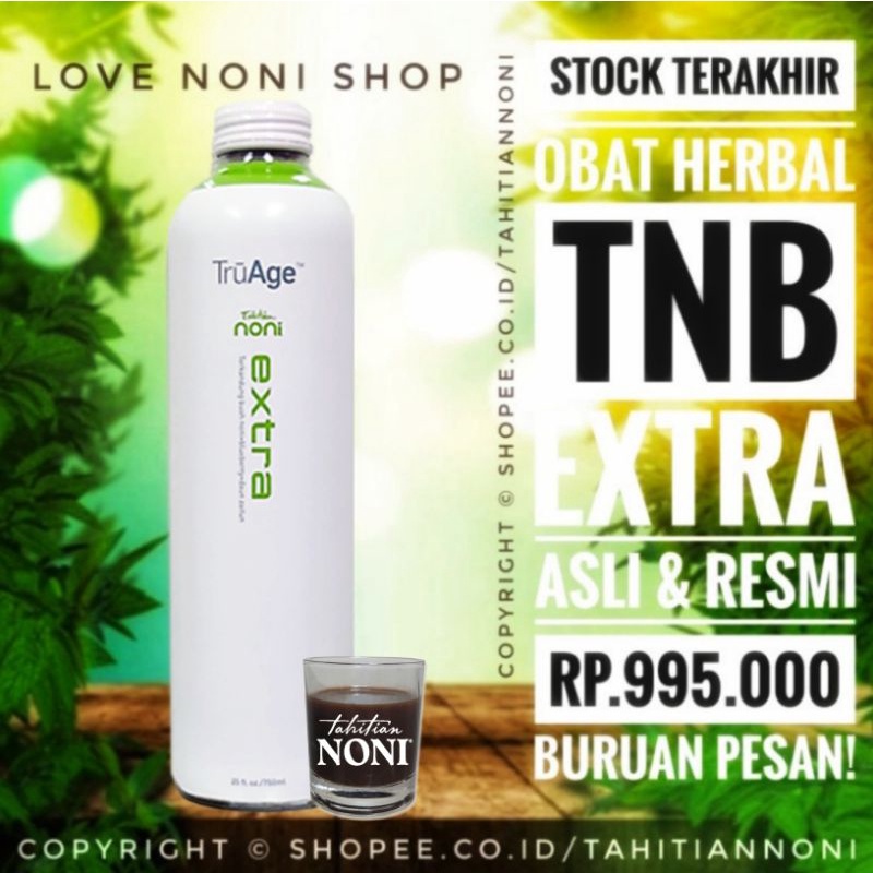 Jual Stock Terakhir Tnb Tahitian Noni Extra Tne Free Sloki Herbal Expdate Feb 2024 Saraf 8847