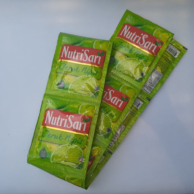 

Nutrisari jeruk nipis 1 renceng isi 10 pcs