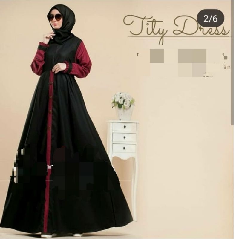 Tity dress fashion muslim wanita