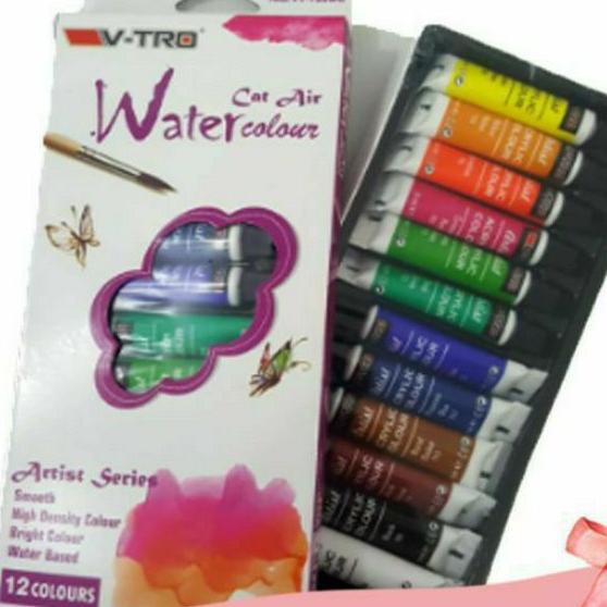 

N1qN V-Tro Watercolor 12clr x 6ml ♥Readystock