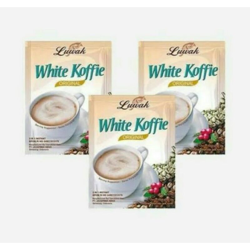 

Luwak White Kopi Original 10 Sachet