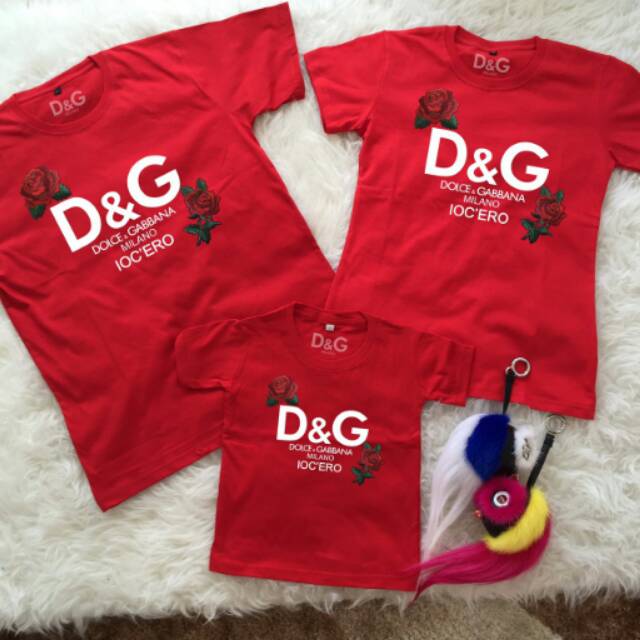 Kaos Dolce & Gabbana Import HK/ Premium Quality/ Branded Tee