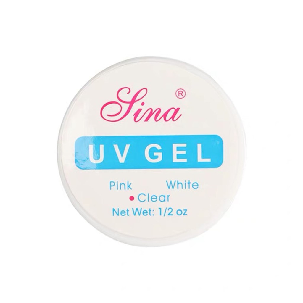 SINA UV HARDGEL CLEAR GEL / GEL EXTENSION 1/2oz