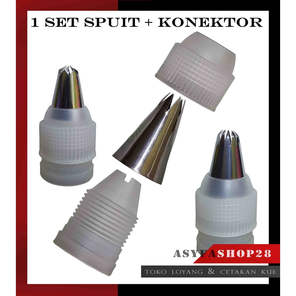 Spuit lokal | Spuit + konektor 1 set