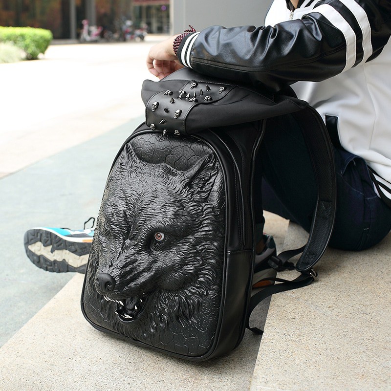 black and gold backpack mens