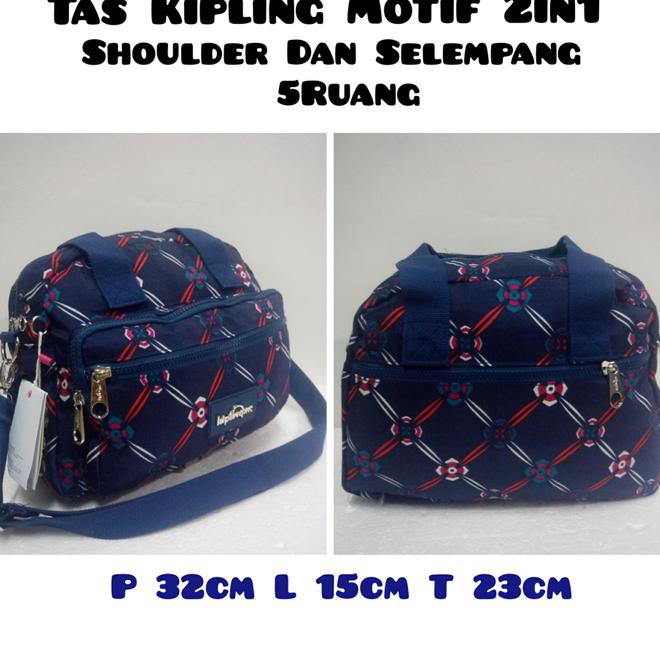 Tas Kipling Motif 2In1 Shoulder Dan Selempang 5Ruang