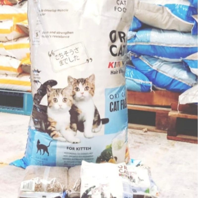 Grab Gojek Only makanan kucing ori cat kitten 20 kg beauty hair and skin