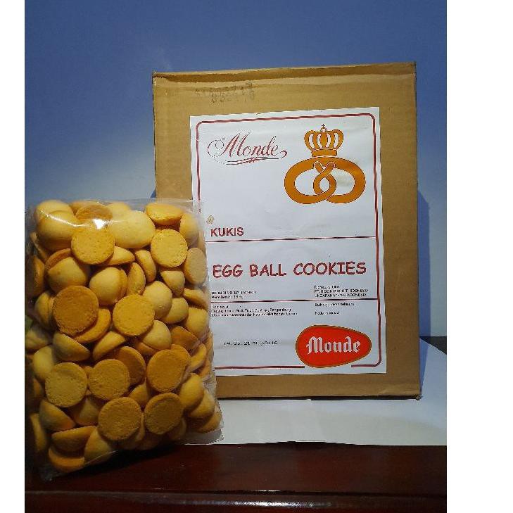 

PROMO BESAR (wkm-491) EGG BALL NISSIN / COOKIES MONDE ASLI | EGG DROP