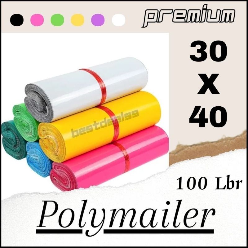 [30x40] 100 LBR PLASTIK POLYMAILER OLSHOP / PLASTIC PACKING ONLINE SHOP