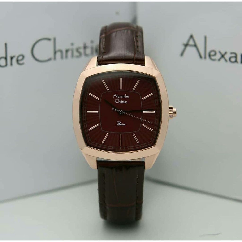 Alexandre Christie Ac 2884 Origonal Jam Tangan Wanita Kulit ac 2884 lAc 2987