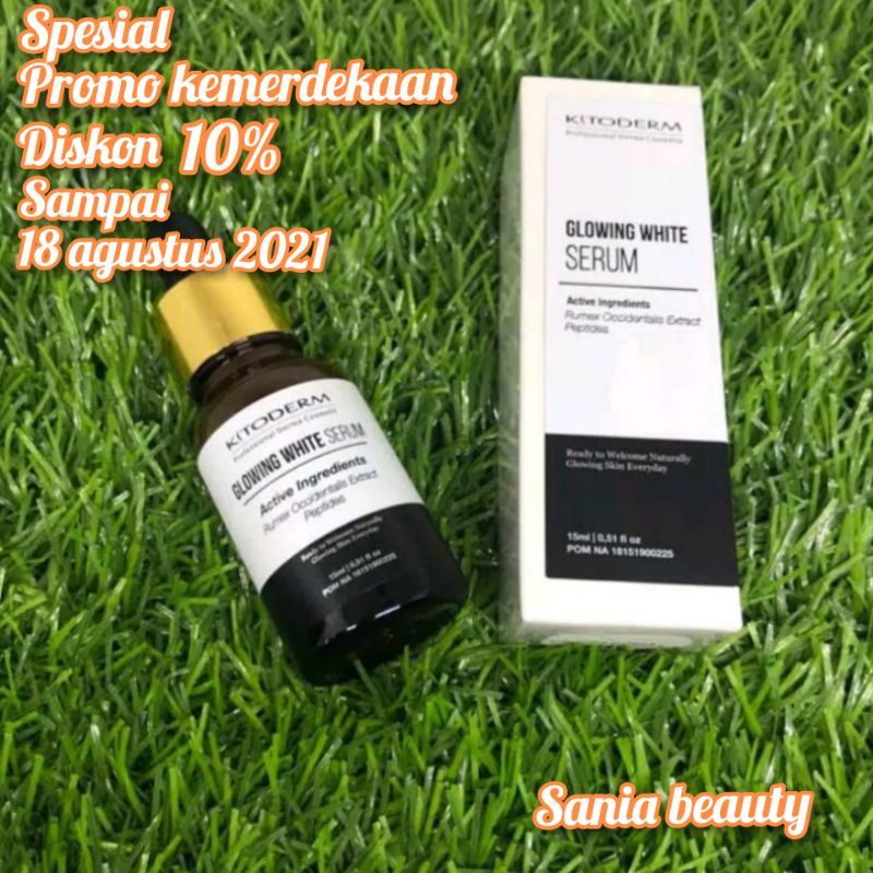kitoderm white glowing serum