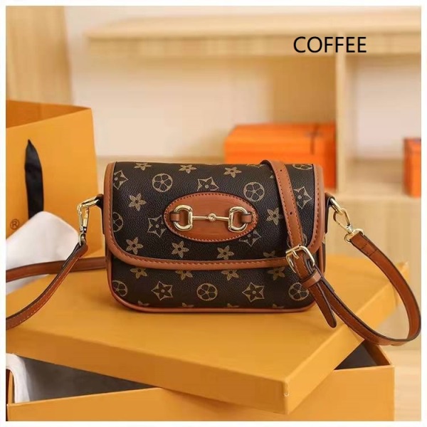 BJ65042 - COFFEE/KHAKI - TAS SLEMPANG WANITA FASHION IMPORT MODIS ELEGAN TERMURAH TERLARIS TERBARU BAGSTORE JAKARTA TAS BATAM ZC5042