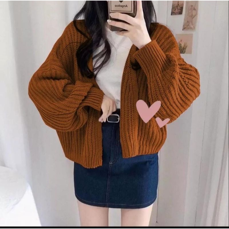 CARDIGAN HAZEL RAJUT / CARDIGAN PREMIUM QUALITY