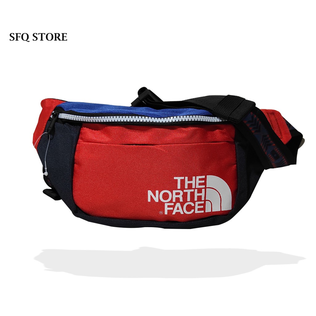 Tas Selempang Pria The North Face Waistbag Impor Terbaru - Orange