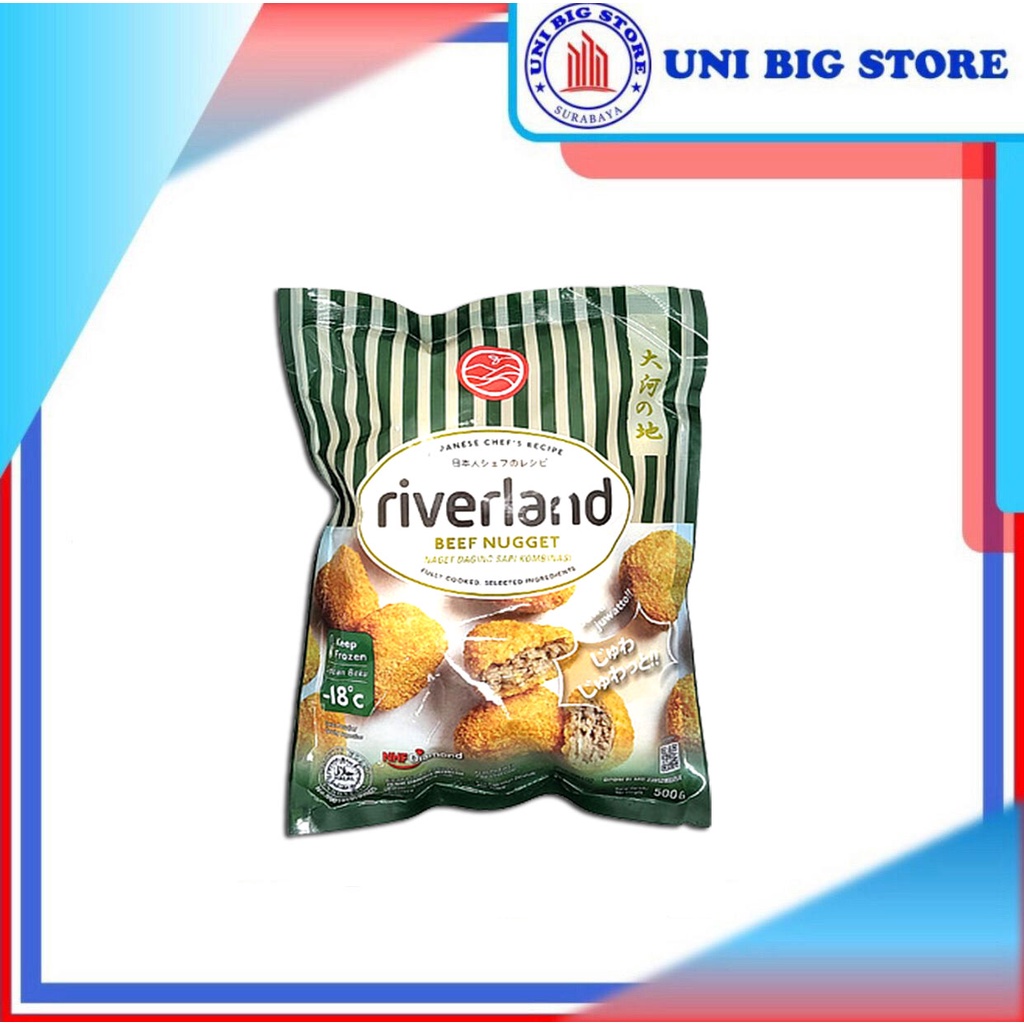 

RIVERLAND Japanese Beef Nuggets 500 gr Nugget Naget Sapi