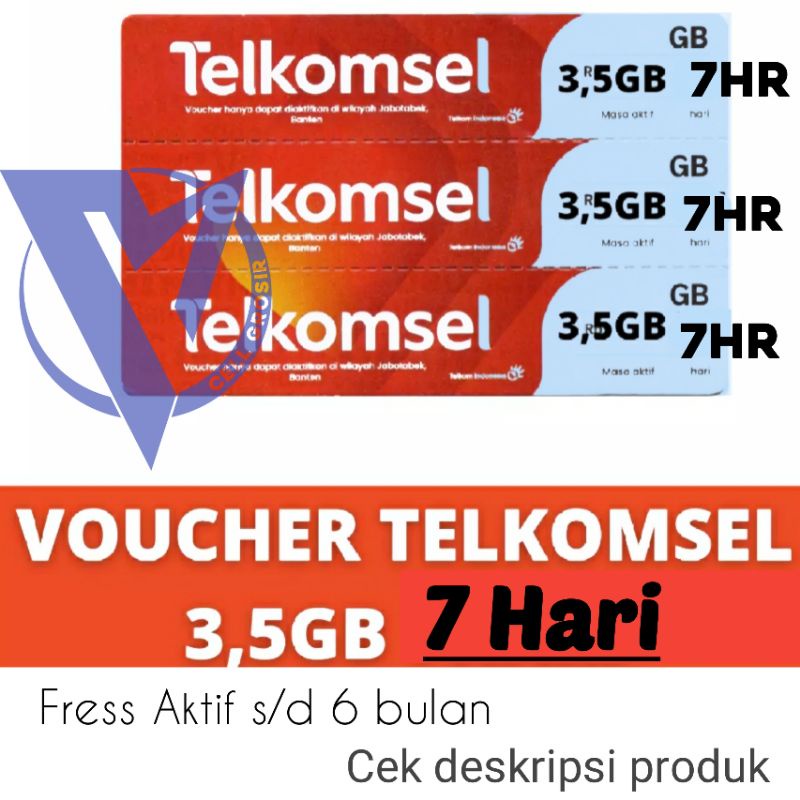 Jual    VOUCER SIMPATI TELKOMSE 3,5 GB ( 7 HARI ) Indonesia|Shopee Indonesia