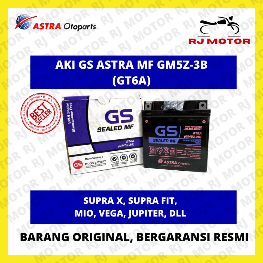 AKI MOTOR GS ASTRA GT6A GM5Z-3B KERING GARANSI RESMI