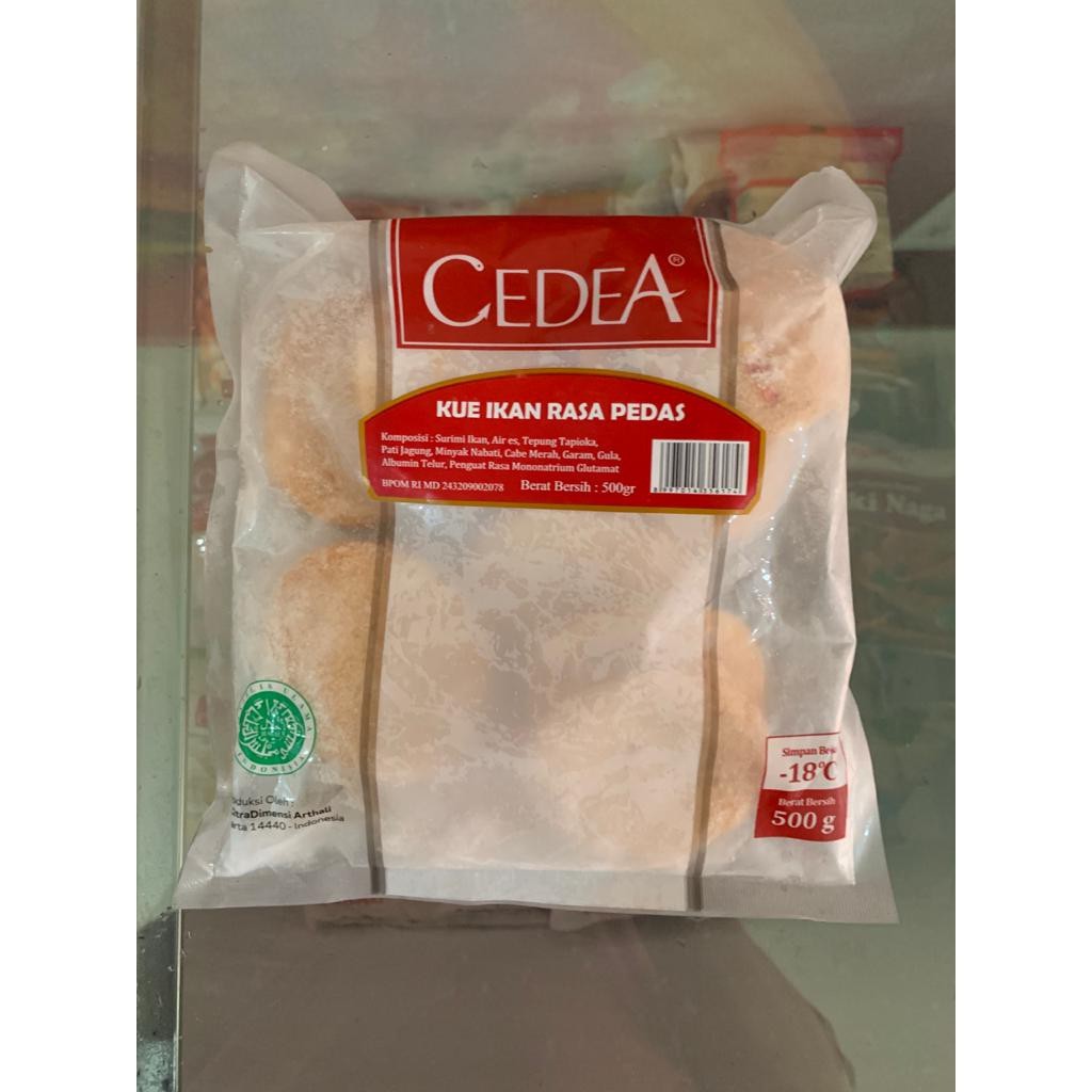 

CEDEA FISH CAKE 500 GRAM