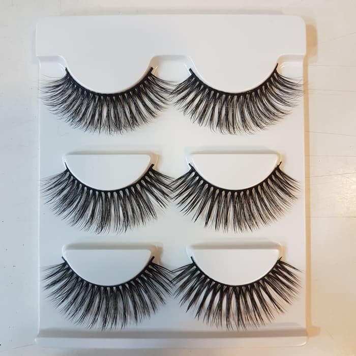 (BOW) New [3pcs] bulu mata fashion eyelashes 3D-04