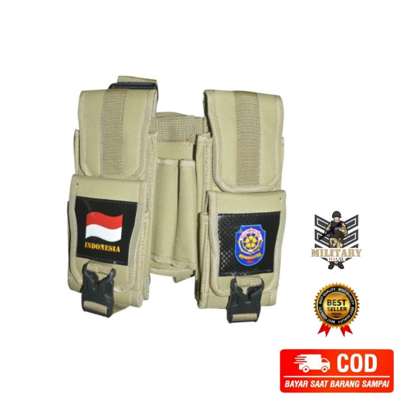 Tempat / Wadah / Tas Magazine Satpol PP / Perlengkapan MIliter