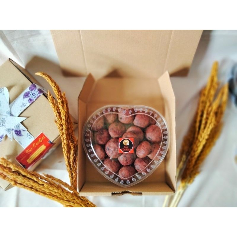 

mini Cookies/red Velvet cookies/kue kering/hampers lebaran/hampers makanan