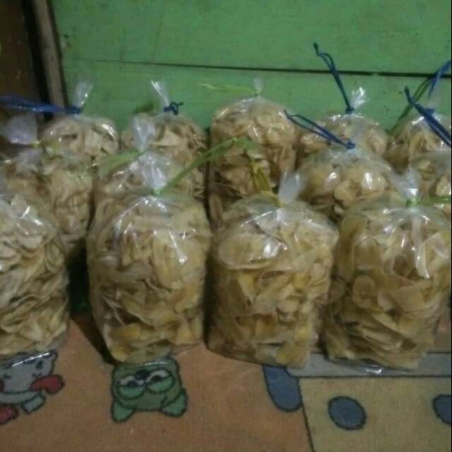 

Sriping pisang asin enak gurih