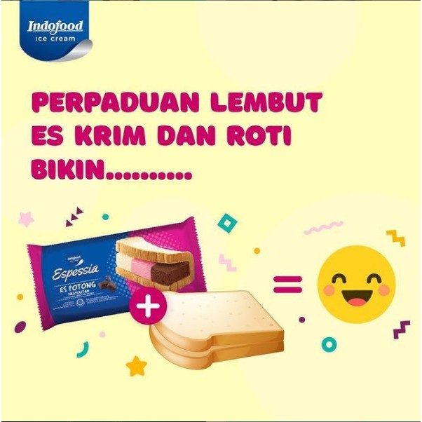 Es Krim Potong Espessia Indoeskrim Indofood Ice Cream Singapore Isi 20 pcs