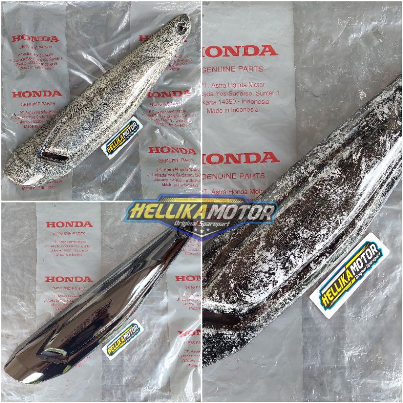 Pelindung Tutup Tameng Cover Mufler Muffler Knalpot Cb150 Verza Cb Verza Original