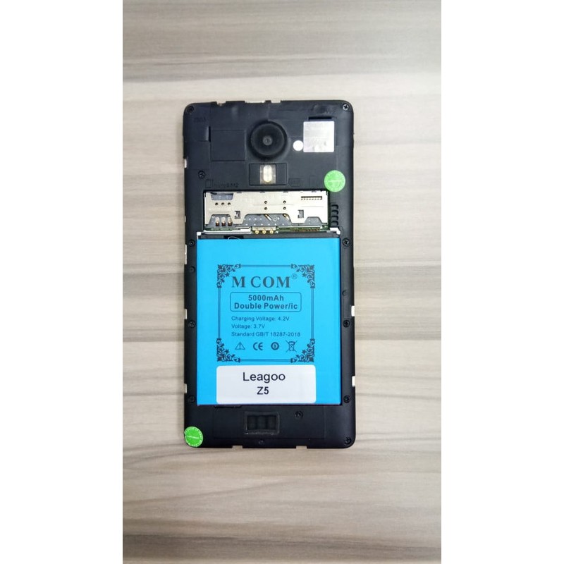 Battery Batre Baterai Double Power Mcom Leagoo Z5