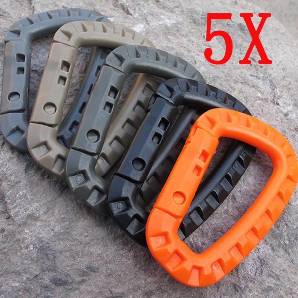 Pineapple 5PCS Carabiner Ransel Outdoor Camping D-Ring Clip