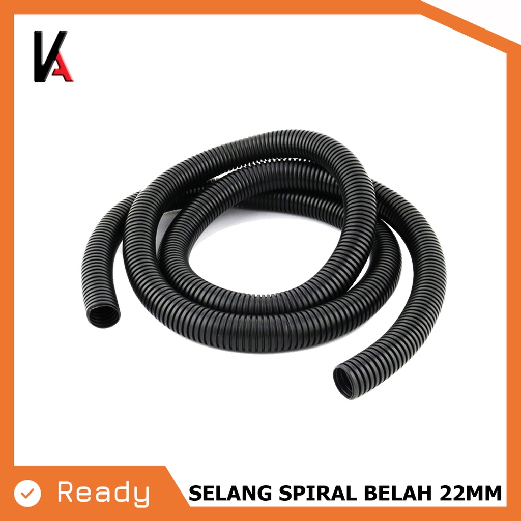 SELANG FLEKSIBEL SELONGSONG SPIRAL PELINDUNG KABEL 22MM X 50M