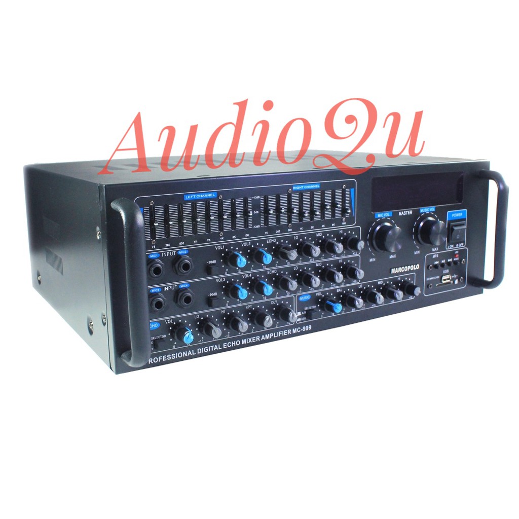 Power Amplifier Karaoke Marcopolo MC 999/ MC999/ MC-999