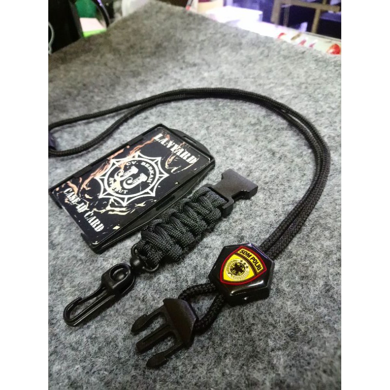 

lanyard case id logo SDM POLRI