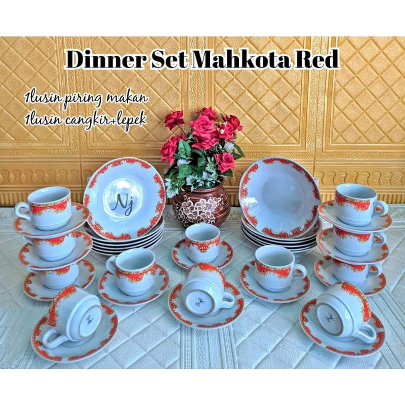 FREE JAWA TIMUR DINNER SET MAHKOTA