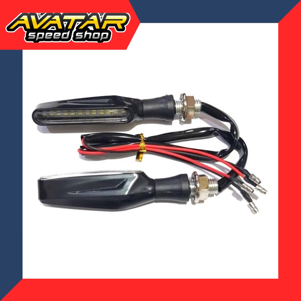 LAMPU SEN MOTOR LED CR7 WHITE