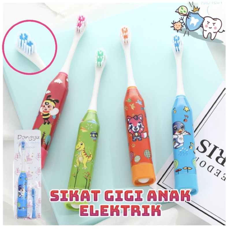 AZ Sikat Gigi Elektrik Anak-Anak Multi-Color