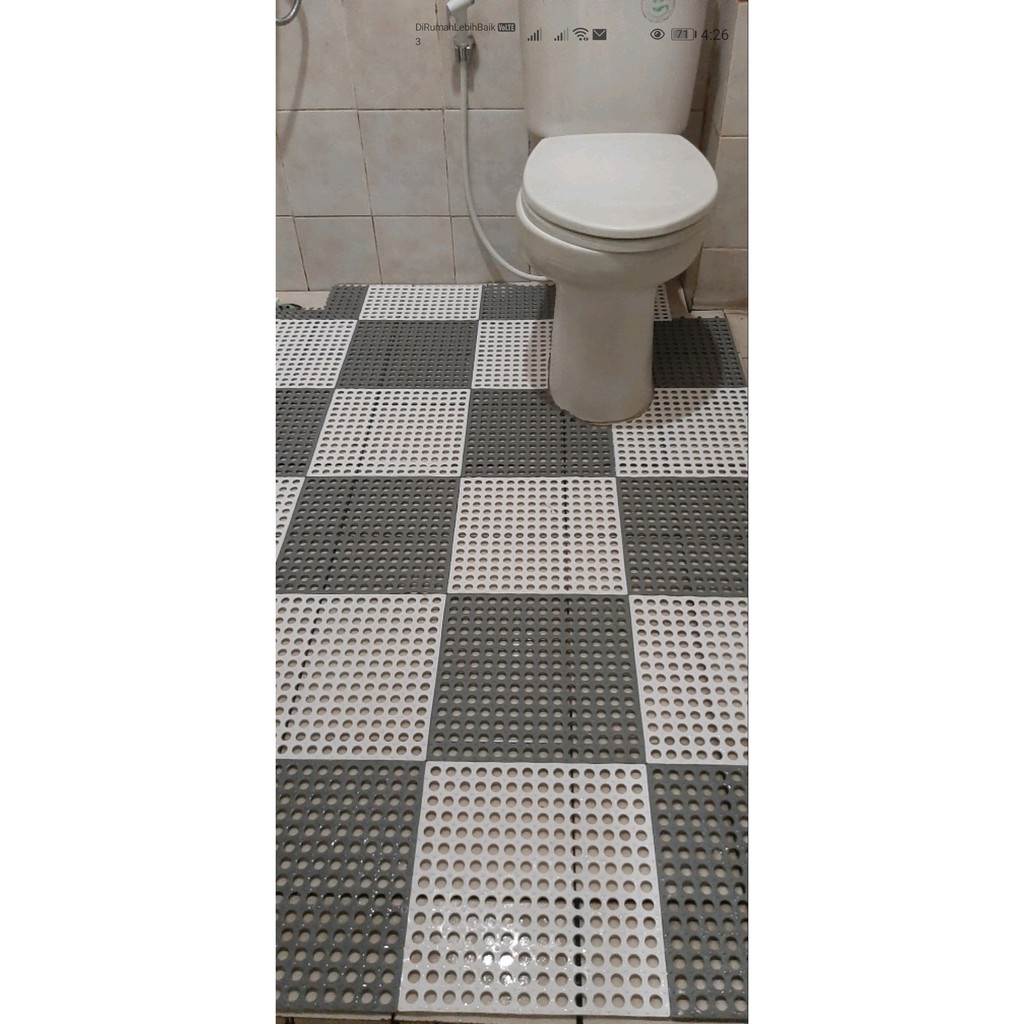 Alas kamar mandi anti licin Bathroom Non-slip Mats Bedroom toilet wc Karpet Kamar Mandi