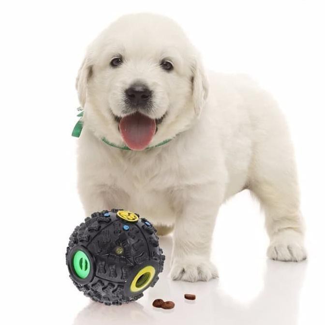 

14.84Ftgrdujh- A048 Bola Mainan Anjing Bunyi (Small) Dog Training Treats Sound Ball -Toko-Boneka.