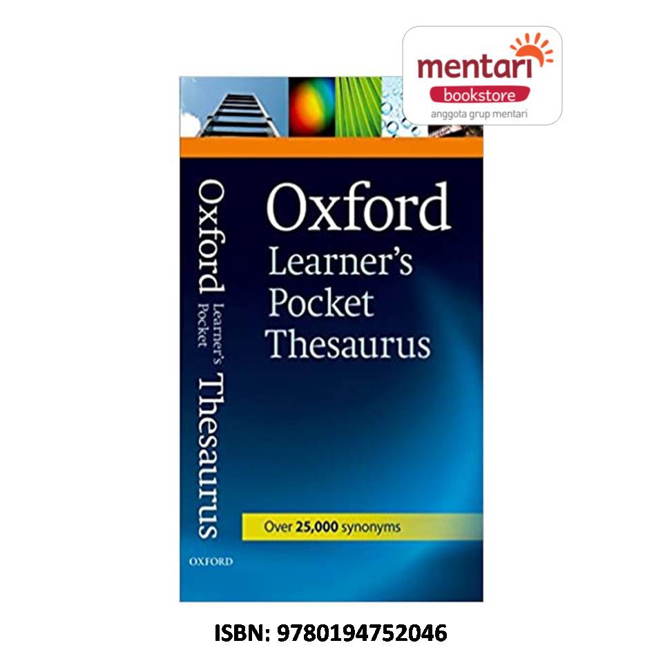 Oxford Learner's Pocket Thesaurus | Kamus Saku Sinonim
