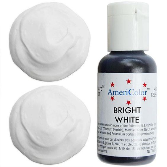 

Americolor Softgel Paste Bright White pewarna putih