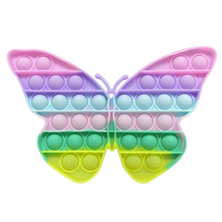 MAINAN POP IT FIDGET TOY MACARON RAINBOW-2