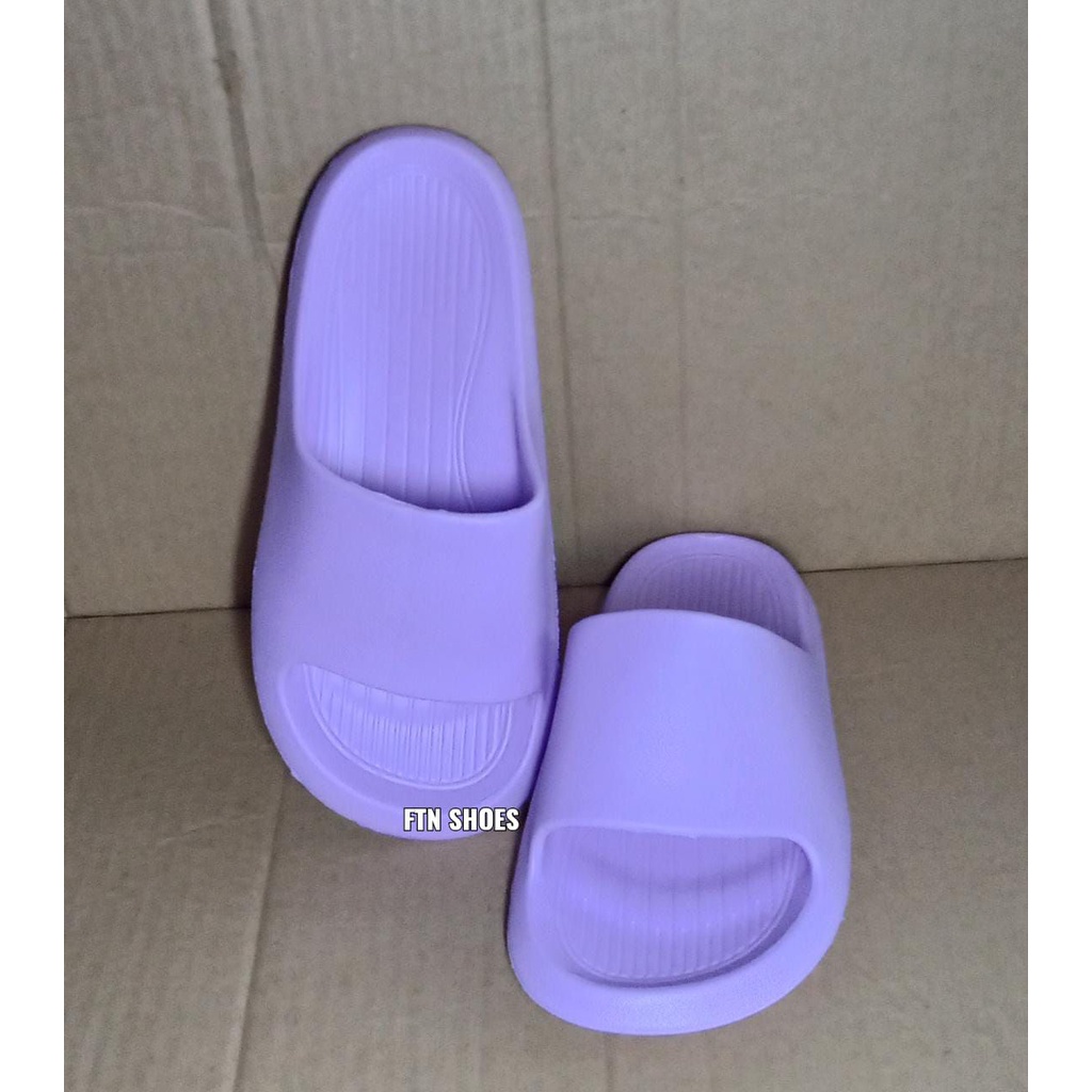 Sandal Wanita Slip On Polos Korean Style Mumer