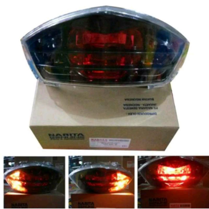 stoplamp mio soul gt / lampu belakang mio soul gt