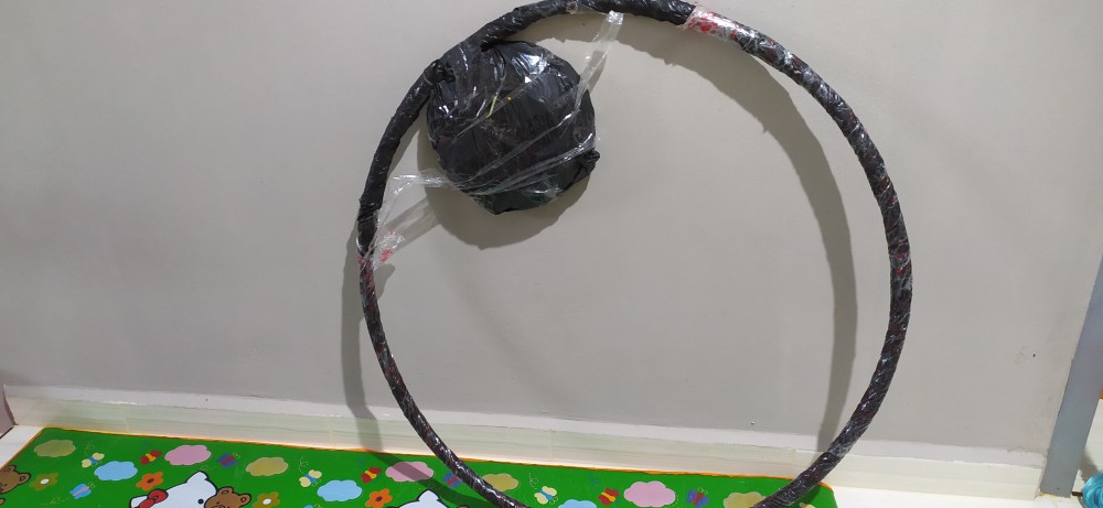 Piring Warna Hijau Rotan Asli - Piring Rotan Hijau Bahan Rotan - Piring Berwarna Ijo Asli Rotan